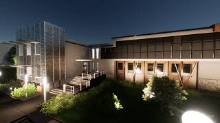 360° Video, office building by, BigHomeDesign, visualization 4K, Twinmotion, green buildings Pt.1