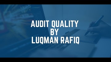 Quality Control & Audit - AAA / P7