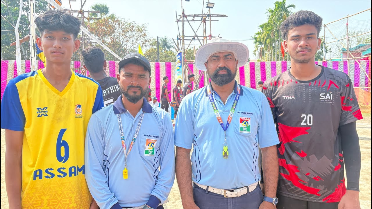 all india 🇮🇳 volleyball warriors is live Sai vs Assam