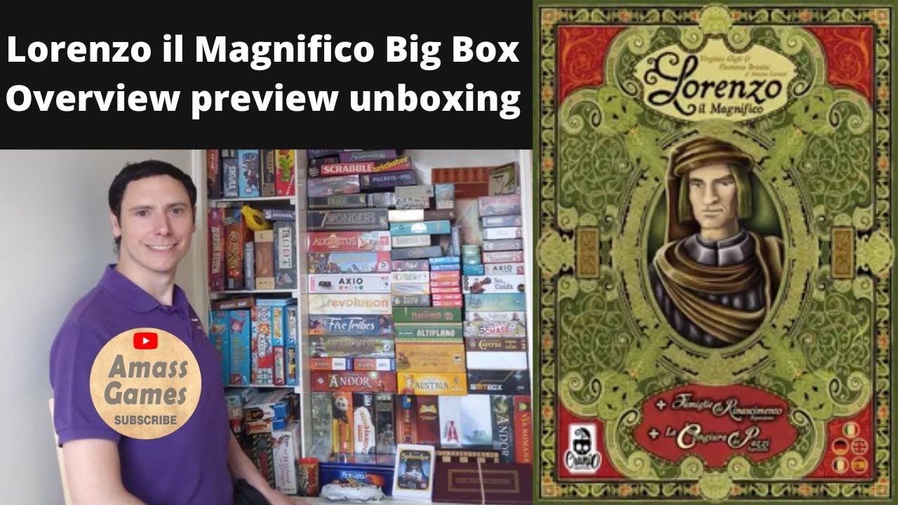 Lorenzo il Magnifico Big Box Organizer - The Dicetroyers