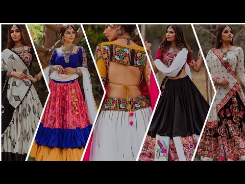 New Chaniya choli design ideas//Gujarati navratri dress//gorgeous Chaniya choli design - YouTube