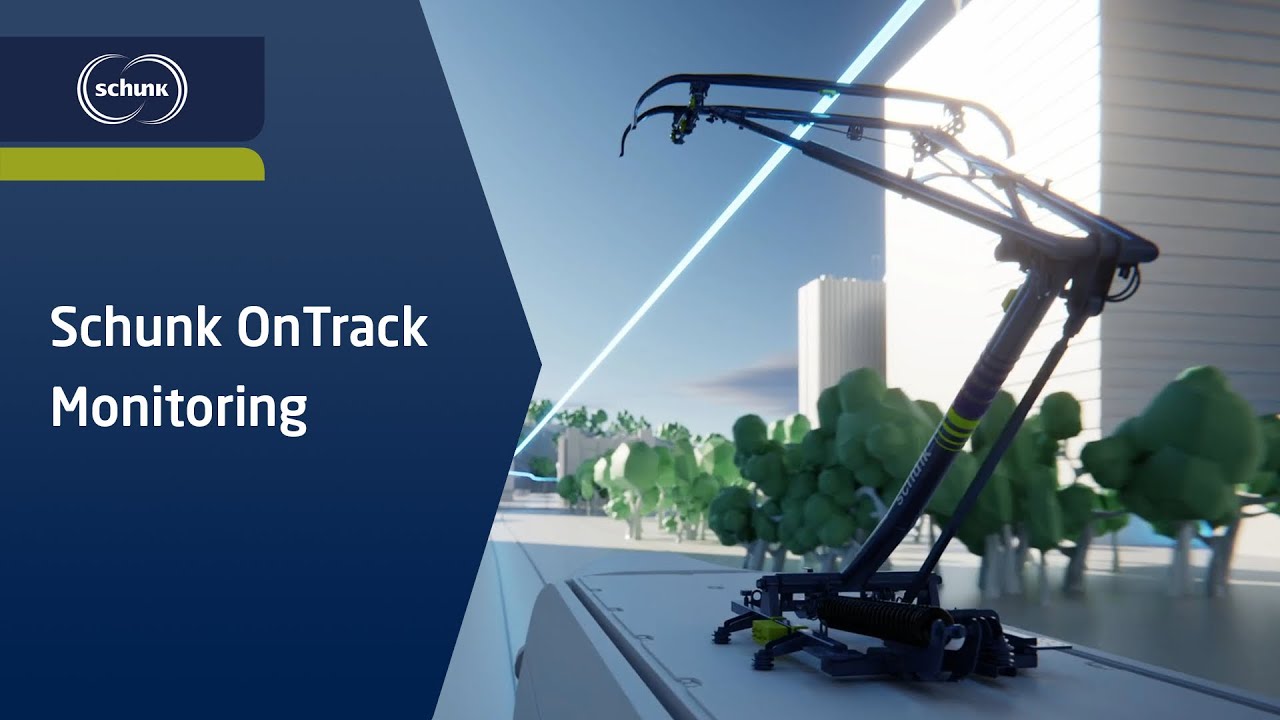 OnTrack Monitoring by Schunk Transit Systems | Optimize maintenance | Reduce downtime | Rail Systems