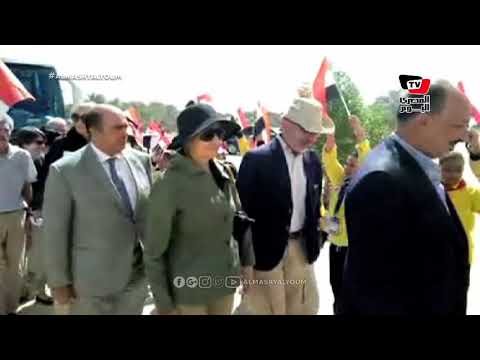 نشيد الصاعقة قالوا إيه فى استقبال وزير الأثار ووفود 17 دولة