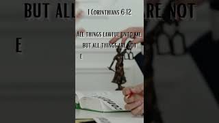 We don't bind to tradition | 1 Corinthians 6:12