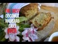 THE BEST Rhubarb coconut cake + Wholefoods shopping | TheMoments