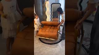 Rocking sofa chair for relaxing and refreshment. #rocking #rockingchair #sofachair #lazysofa Rocking sofa chair for relaxing and refreshment. #rocking #rockingchair #sofachair #lazysofa