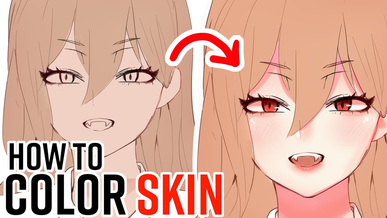 How to Blend Anime Skin TUTORIAL - YouTube