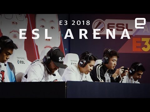 ESL eSports Arena at E3 2018