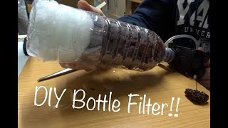 DIY Aquarium Bottle Filter - Quick, Cheap, Easy and Awesome