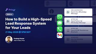 Webinar: How to Build a High Speed Lead Response System for Your Leads