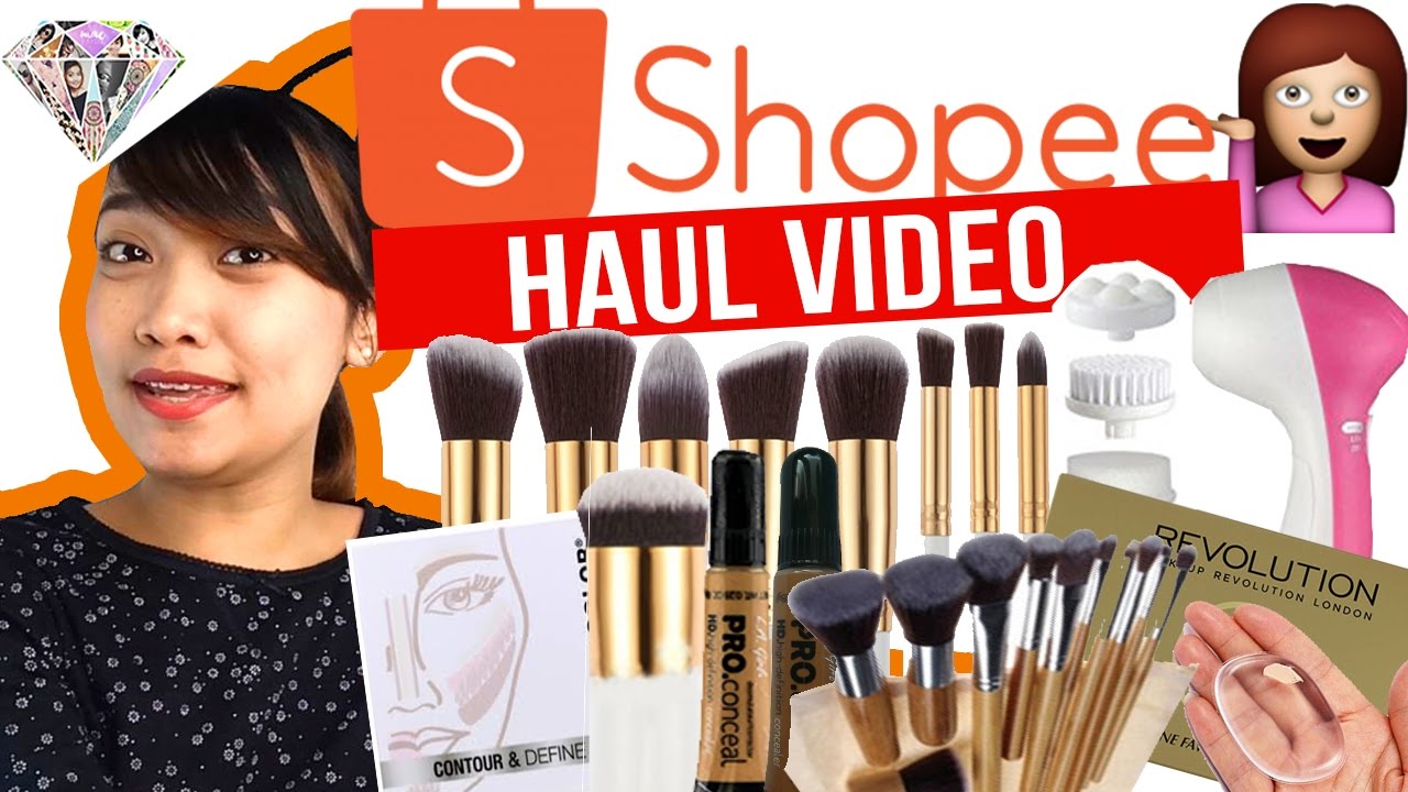  Shopee Haul  MURANG Makeup Tools etc YouTube