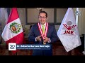 30 años de la ONPE: Saludo del presidente del JNE