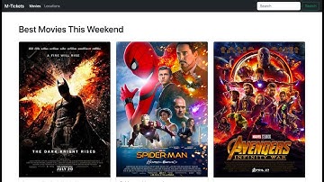 MEMBUAT WEB TEATER MOVIE SEDERHANA | HTML, CSS, BOOTSTRAP