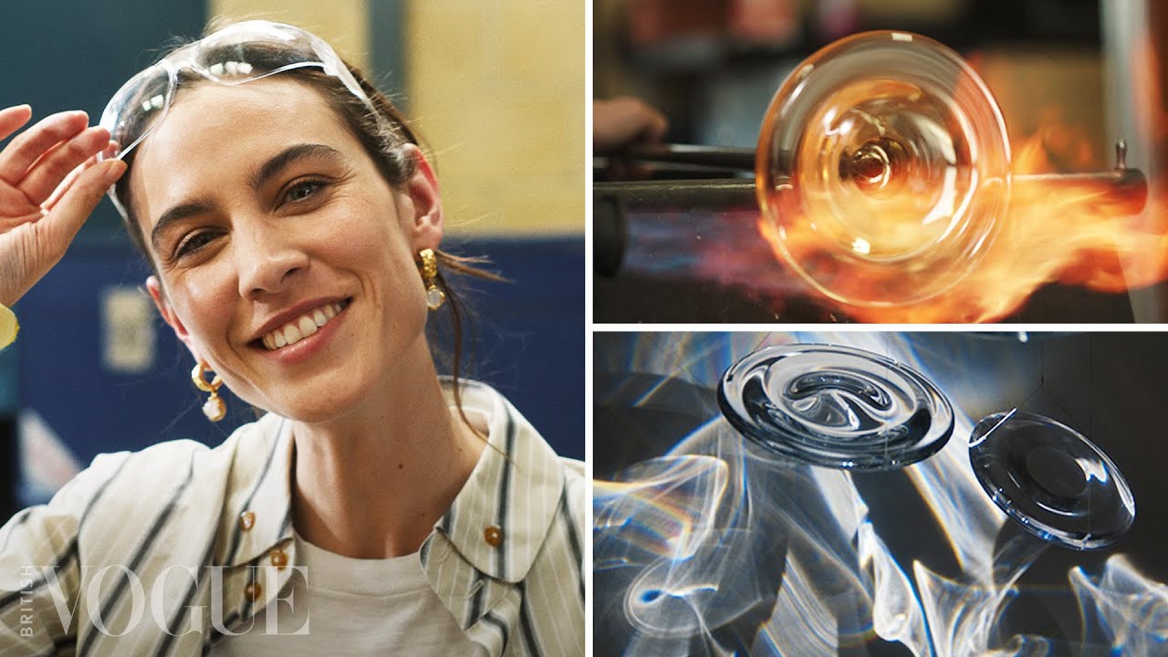 Alexa Chung Discovers How To Create Art with Light