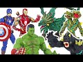 Marvel Avengers Hulk, Iron-Man VS Plant Monster, Jungle Creature! | DuDuPopTOY