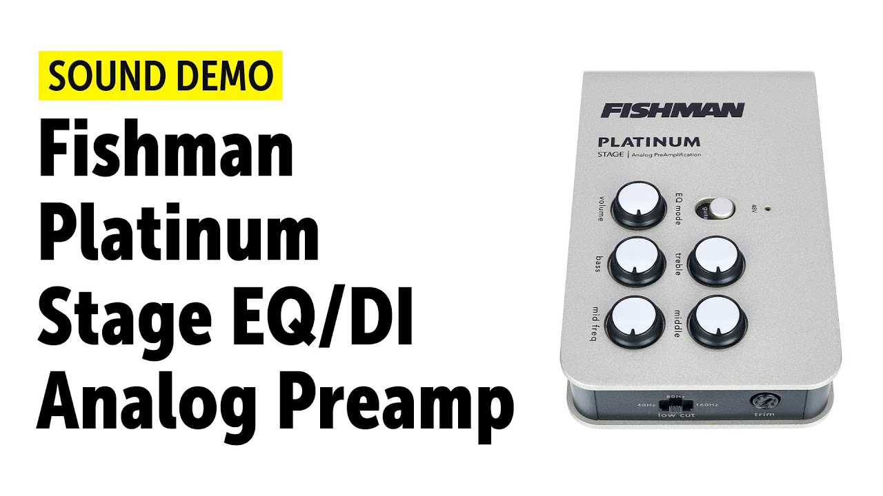 Fishman Platinum Stage DI Unboxing & Review - YouTube