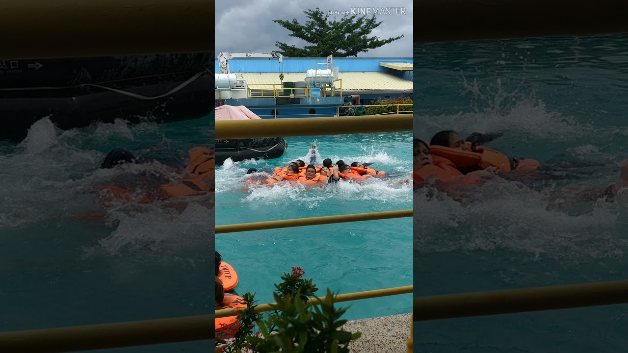 Mahirap maging seaman or seawoman daming trainings na pag da-daanan isa na ang basic training.