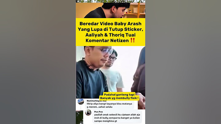 Netizen Heboh!Fisik Baby Aaliyah Jadi Sorotan Setelah Muncul Tanpa Stiker #aaliyah #thariqhalilintar