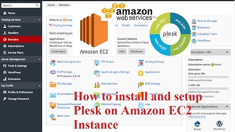 How to install and setup Plesk on Amazon EC2 instance