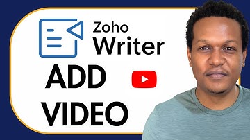 HOW TO ADD YOUTUBE VIDEO TO ZOHO WRITER