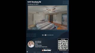 4245 Strasburg Rd, Strasburg, VA 22657 | 3 Bedroom Home For Sale