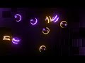 [4K] 1 Hour of Neon Balls Changing Sequence - VJ Loop