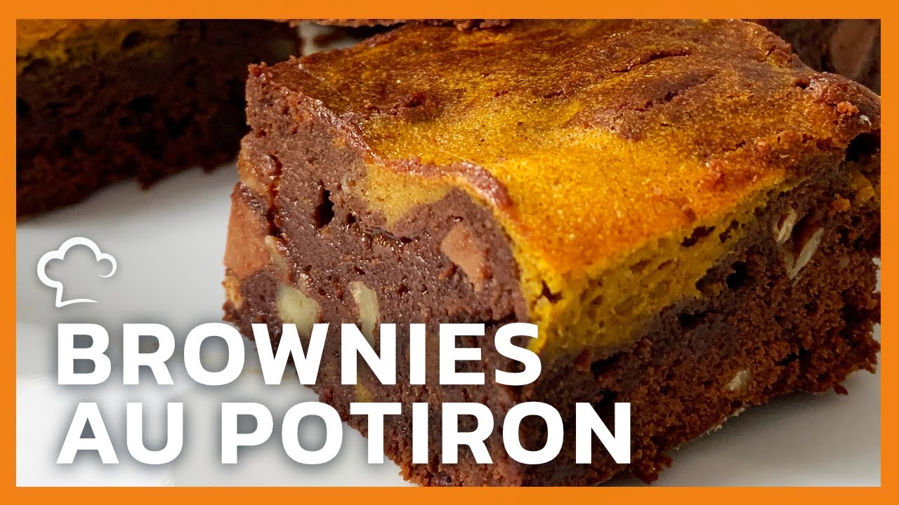 Brownie au potiron | Recette Food'Cuisine