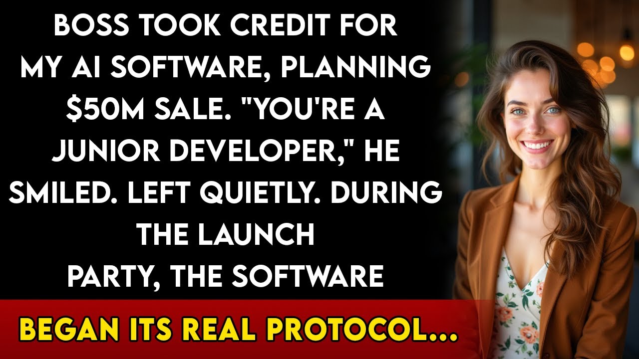Outline Video My Boss Stole My Software to Sell For Millions, But He Didn’t Read the Fine Print.