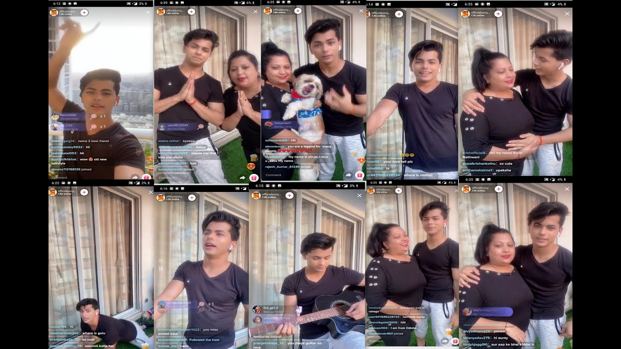 Siddharth Nigam Full Tik Tok Live With Mom | 11 April 2020 | 