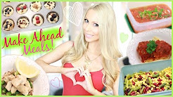MEAL PREP WITH ME! Healthy Make-Ahead Meal Ideas