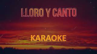 Agua Marina,  Lloro y canto - Karaoke (Pista Musical)