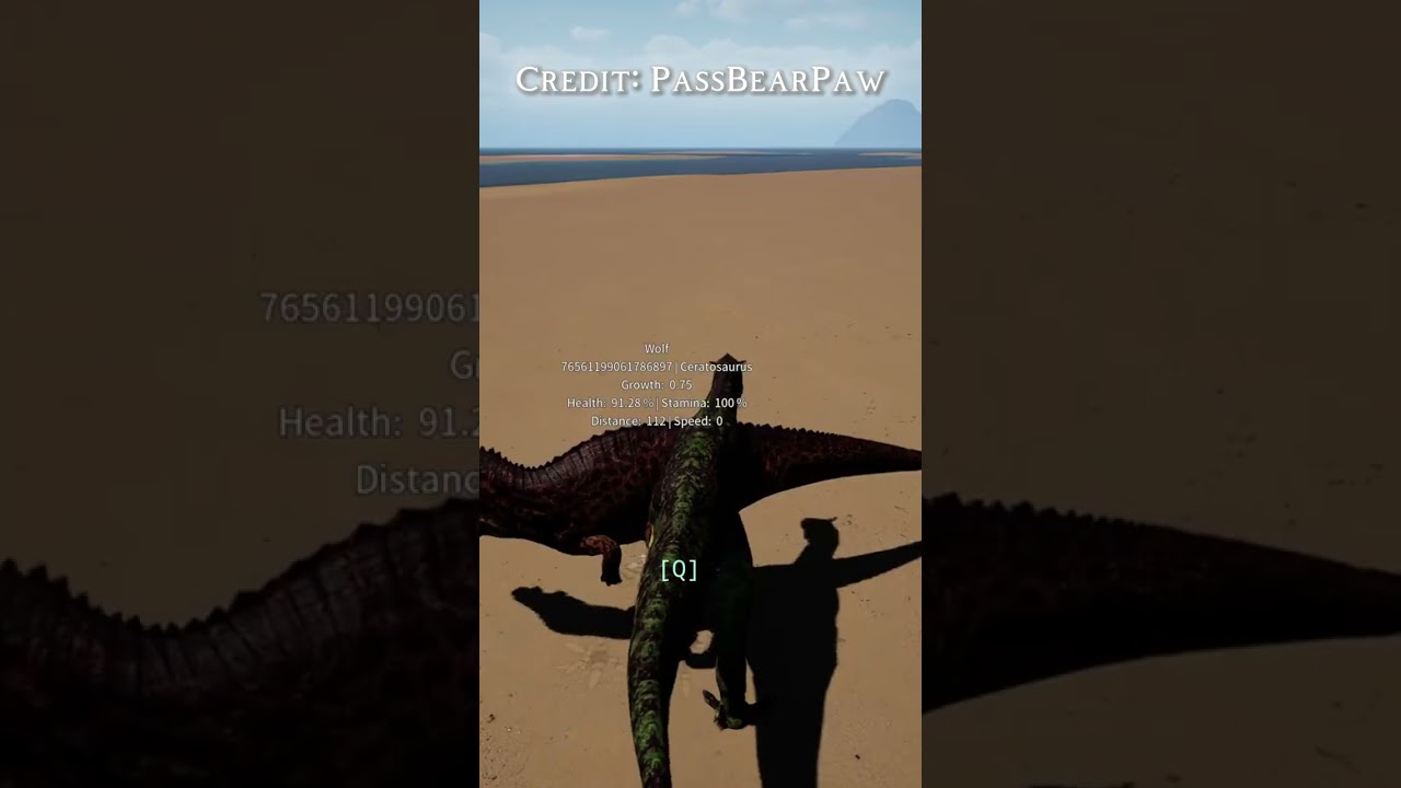 Now you can be less than 1 ton to Charge FG Ceratos! | The Isle Evrima 