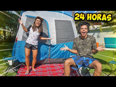 24 HORAS NO ACAMPAMENTO! – (LOUCURA) – KIDS FUN