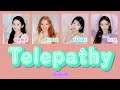 Telepathy / IS:SUE(イッシュ/이슈)【歌詞/パート割り/和訳/意訳】