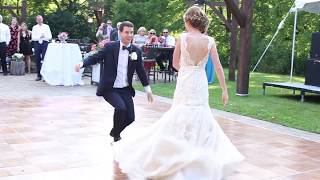 OUR WEDDING FIRST DANCE! -  lots of fun, love, & laughs!