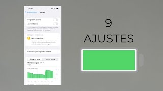 9 Ajustes para mejorar la batería en los iPhones by Luke 52 views 1 year ago 4 minutes, 21 seconds