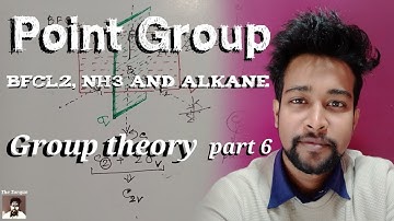 Point Group of BFCl2, NH3 and staggered alkane | Group Theory part 6 | Basic concepts for NET/ GATE