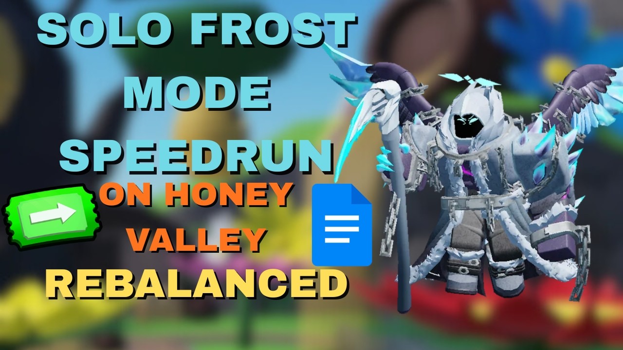 Solo Frost Mode Speedrun Strat (Rebalanced)