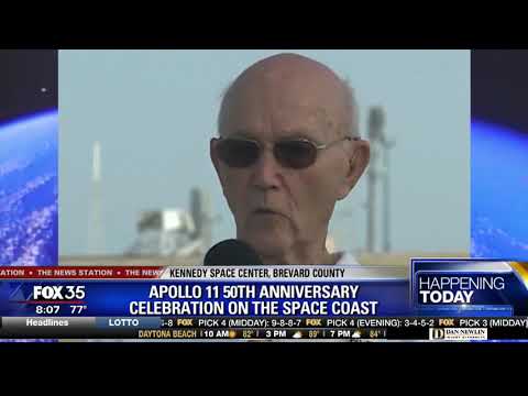 Apollo 11 50th Anniversary celebration on the Space Coast newspaper mockup