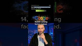 The Google Search Algorithm leak. Top things so far. #seo