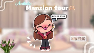 Aesthetic Mansion Tour🫶🏻🎀*Voiced* ||Free to copy , Give credits||🥯✨