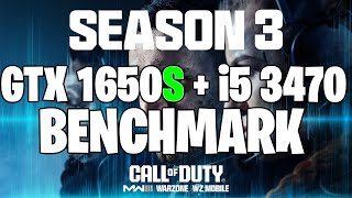 Call of Duty: Warzone 3 (SEASON 3) | GTX 1650S 4GB & i5 3470 |