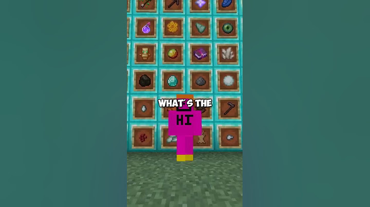 the first minecraft item