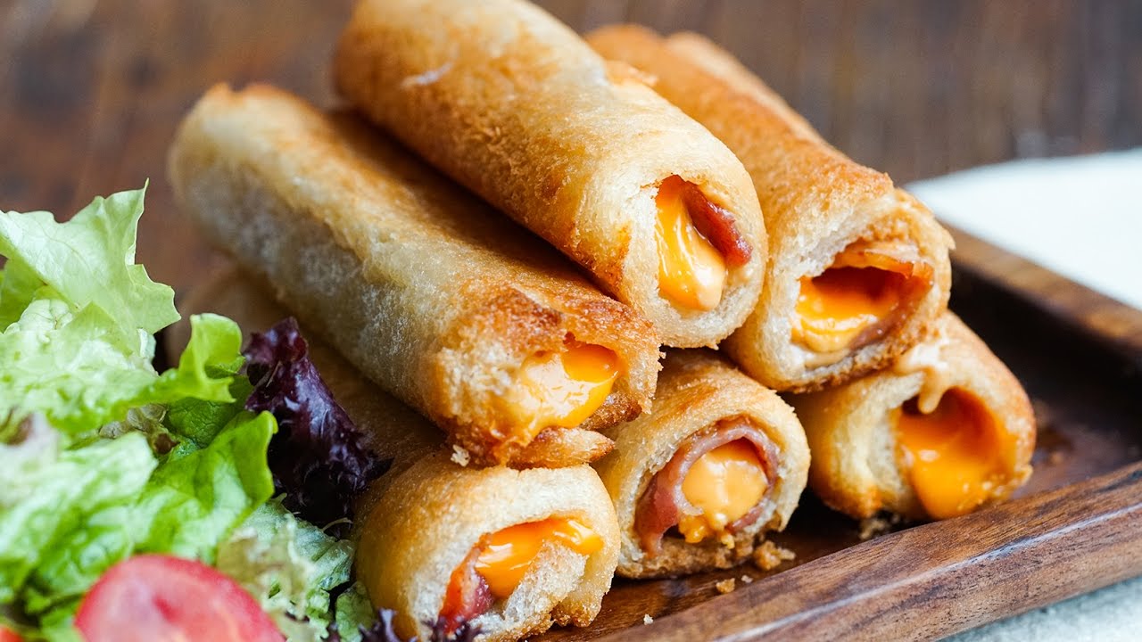 （Creamy Toast Rolls）爆浆吐司卷 | 为了这样的早餐，情愿天天早起【日食记cat's kitchen】