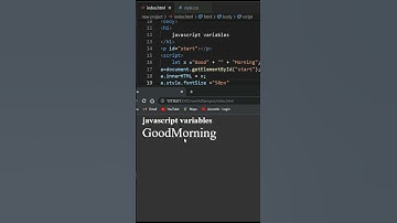How to use JavaScript variable in Html and CSS and JavaScript #html #css #javascript  #shorts