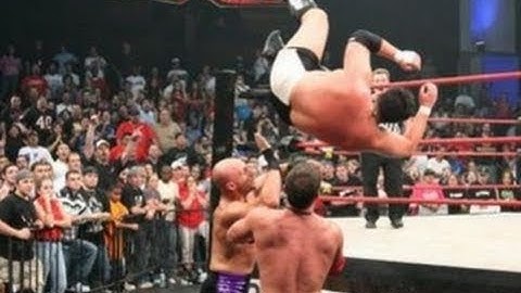 Aj Styles vs Samoa Joe vs Christopher Daniels Unbreakable 2005 highlights