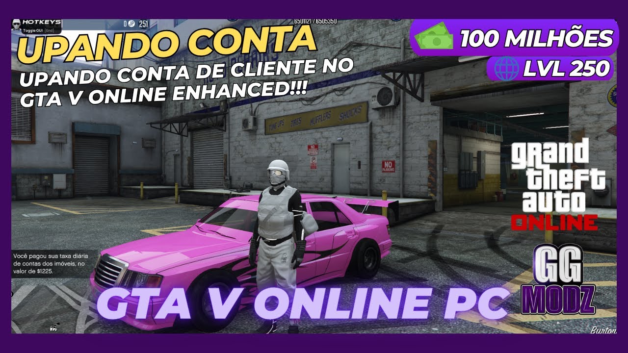 UPANDO CONTA DE CLIENTE NO GTA 5 ONLINE PC NOVA GERAÇÃO!!!! - 100M MONEY + UPAGEM COMPLETA #46