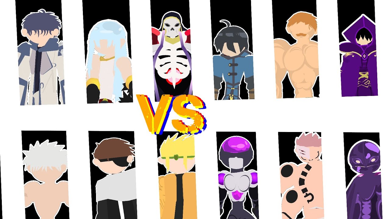 anime 6 vs 6 in (sticknodes)