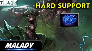 Malady Undying Hard Support - Dota 2 Patch 7.41d Pro Gameplay