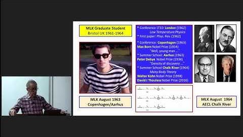 The first three decades of molecular simulations: A lecture by Prof. Michael L. Klein
